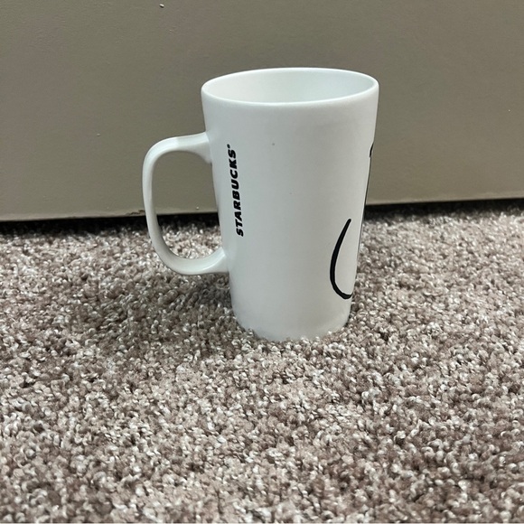 STARBUCKS 2015 GREEN DOT Series Bicycle Sketch Collectible Coffee Mug - Picture 2 of 5